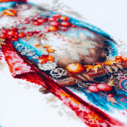 Cross stitch kit  Time of Miracles 14 x 38 cm 70-25