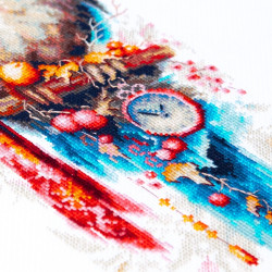 Cross stitch kit  Time of Miracles 14 x 38 cm 70-25