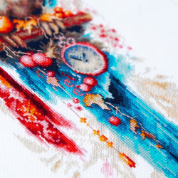 Cross stitch kit  Time of Miracles 14 x 38 cm 70-25