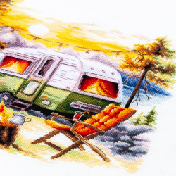 Cross stitch kit  Our Weekend 26 x 26 cm 70-26