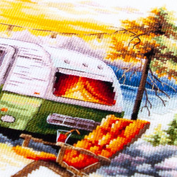 Cross stitch kit  Our Weekend 26 x 26 cm 70-26