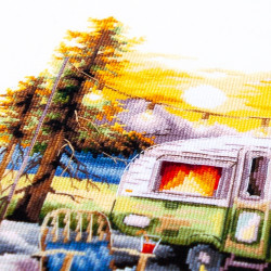 Cross stitch kit  Our Weekend 26 x 26 cm 70-26