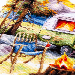 Cross stitch kit  Our Weekend 26 x 26 cm 70-26