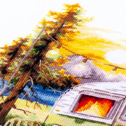 Cross stitch kit  Our Weekend 26 x 26 cm 70-26