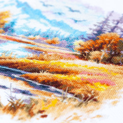 Набор для вышивания крестиком Silence and Coolness 26 x 23 см MN-70-27