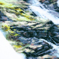 Cross stitch kit  Melody of the Falls 23 x 27 cm
