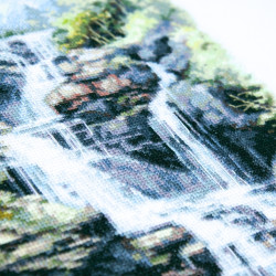 Cross stitch kit  Melody of the Falls 23 x 27 cm