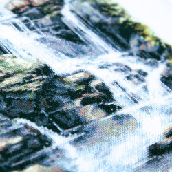 Cross stitch kit  Melody of the Falls 23 x 27 cm