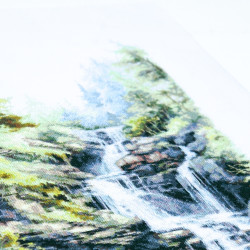 Cross stitch kit  Melody of the Falls 23 x 27 cm