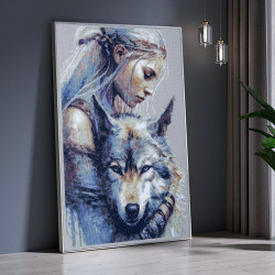 Cross stitch kit  Unity of Souls 25 x 38 cm 70-29