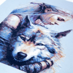 Cross stitch kit  Unity of Souls 25 x 38 cm 70-29