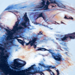 Cross stitch kit  Unity of Souls 25 x 38 cm 70-29