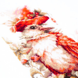 Cross stitch kit  Haute Couture 14 x 38 cm 70-30