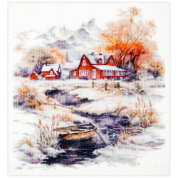 Cross stitch kit  The Breath of November 26 x 29 cm 70-31