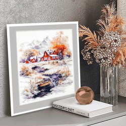 Cross stitch kit  The Breath of November 26 x 29 cm 70-31