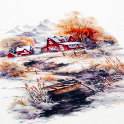 Cross stitch kit  The Breath of November 26 x 29 cm 70-31