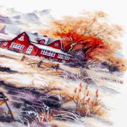 Cross stitch kit  The Breath of November 26 x 29 cm 70-31