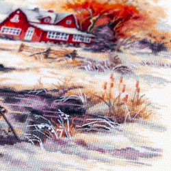Cross stitch kit  The Breath of November 26 x 29 cm 70-31
