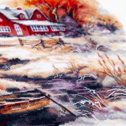 Cross stitch kit  The Breath of November 26 x 29 cm 70-31