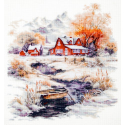 Cross stitch kit  The Breath of November 26 x 29 cm 70-31