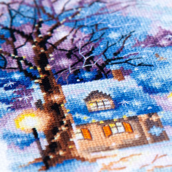 Cross stitch kit  Silent Night 26 x 26 cm 70-36