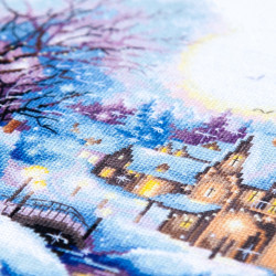 Cross stitch kit  Silent Night 26 x 26 cm 70-36