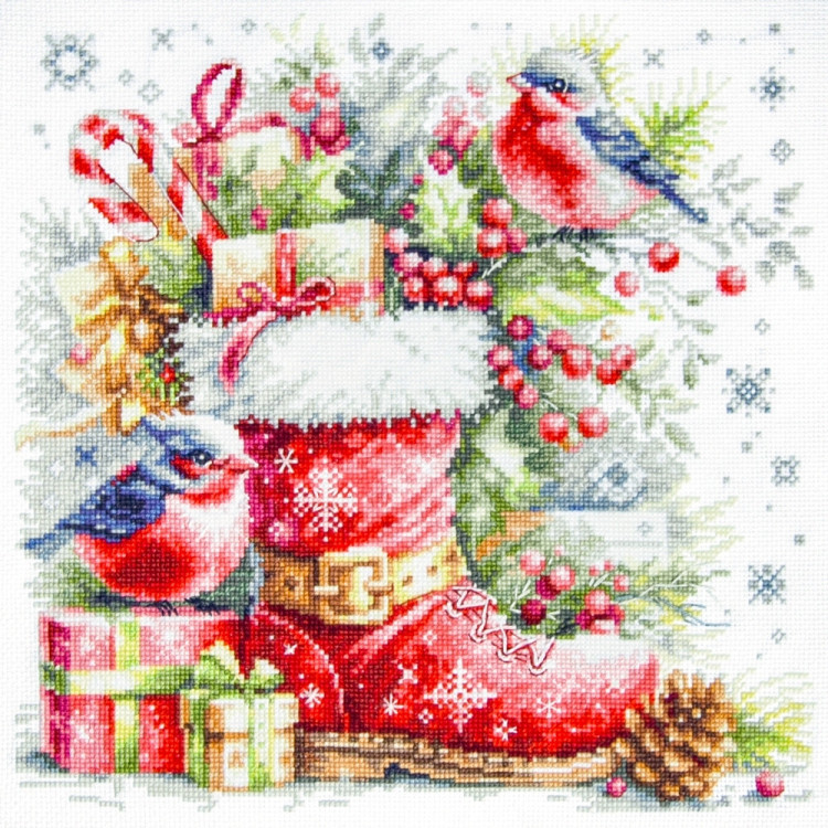 Cross stitch kit  A Cherished Tradition 27 x 27 cm 70-40