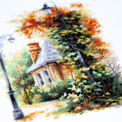 Cross stitch kit  Quiet September 18 x 26 cm 70-41