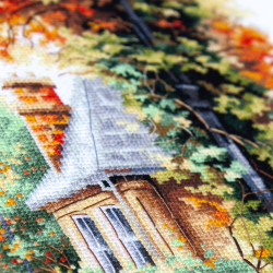 Cross stitch kit  Quiet September 18 x 26 cm 70-41