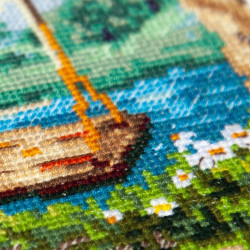 Cross stitch kit  Carefree Days 20 x 23 cm 70-42