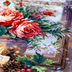 Cross stitch kit  The Luxury of Winter Evenings 40 x 40 cm 70-46