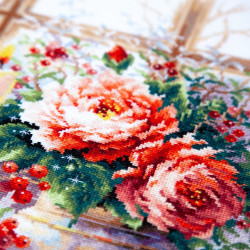 Cross stitch kit  The Luxury of Winter Evenings 40 x 40 cm 70-46