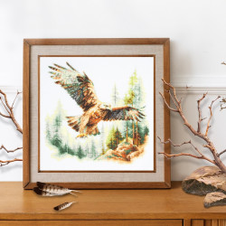 Cross stitch kit  Above the World 26 x 26 cm 70-48
