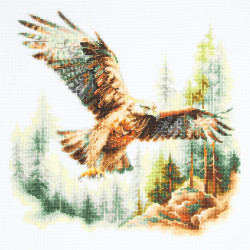 Cross stitch kit  Above the World 26 x 26 cm 70-48