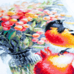 Cross stitch kit  Pomegranate Breakfast 32 x 26 cm 70-49