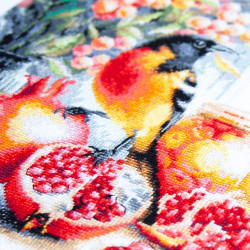 Cross stitch kit  Pomegranate Breakfast 32 x 26 cm 70-49