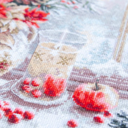 Cross stitch kit  A Candle Was Burning 27 x 27 cm 70-50