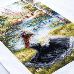 Cross stitch kit  Romantic Novel 27 x 40 cm 70-53