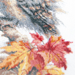 Cross stitch kit  First Autumn 21 x 27 cm 70-54