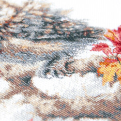 Cross stitch kit  First Autumn 21 x 27 cm 70-54