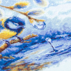 Cross stitch kit  The Promise of Spring 22 x 26 cm 70-55