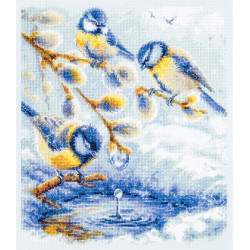Cross stitch kit  The Promise of Spring 22 x 26 cm 70-55