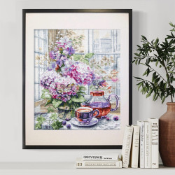 Cross stitch kit  My Serene Morning 26 x 32 cm 70-56