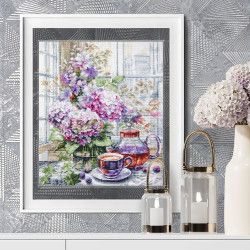 Cross stitch kit  My Serene Morning 26 x 32 cm 70-56