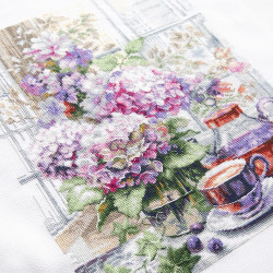 Cross stitch kit  My Serene Morning 26 x 32 cm 70-56