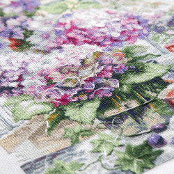 Cross stitch kit  My Serene Morning 26 x 32 cm 70-56