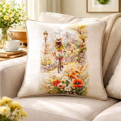 Cross stitch kit  To Be Happy 27 x 40 cm 70-57