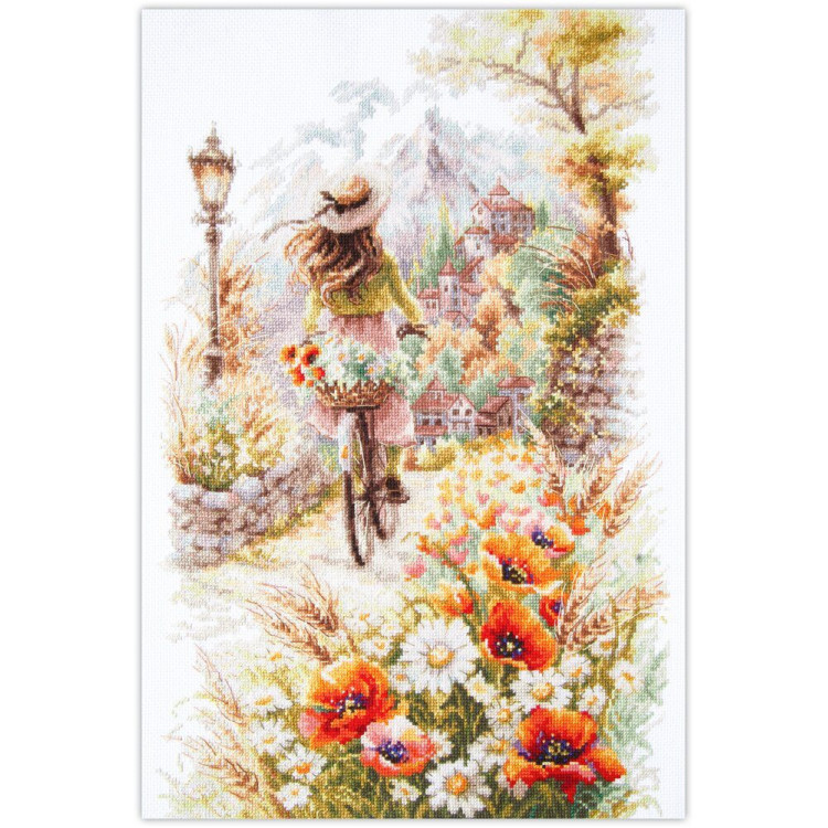 Cross stitch kit  To Be Happy 27 x 40 cm 70-57