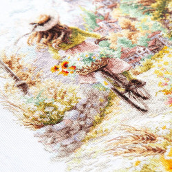 Cross stitch kit  To Be Happy 27 x 40 cm 70-57