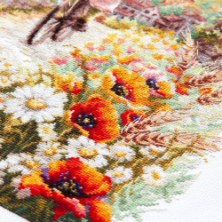 Cross stitch kit  To Be Happy 27 x 40 cm 70-57